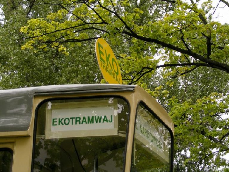 Zielony tramwaj po raz trzeci na szynach