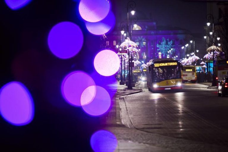 Komunikacja miejska w okresie Nowego Roku oraz Trzech Króli