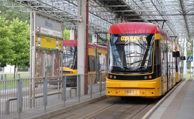 Niedziela bez tramwajów na Młocinach