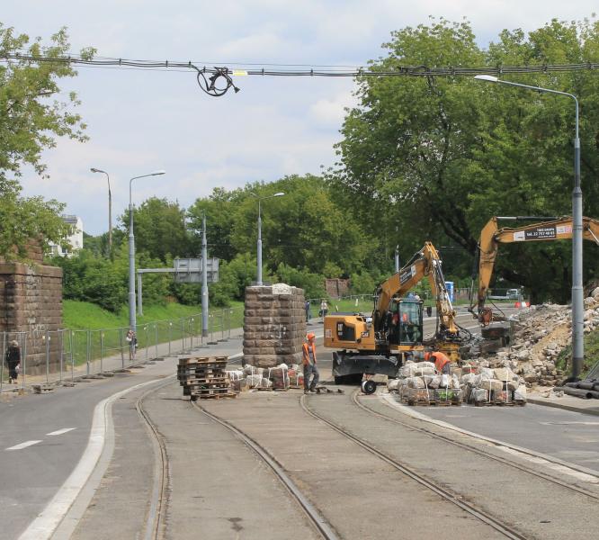 Obozowa już przejezdna dla autobusów