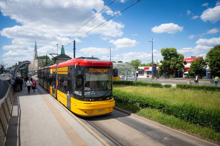 Przemarsz mostem Śląsko-Dąbrowskim