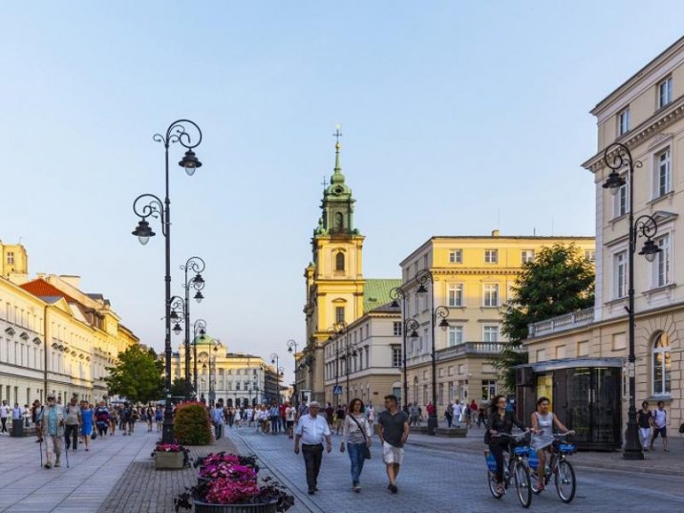 Krakowskie Przedmieście dla pieszych