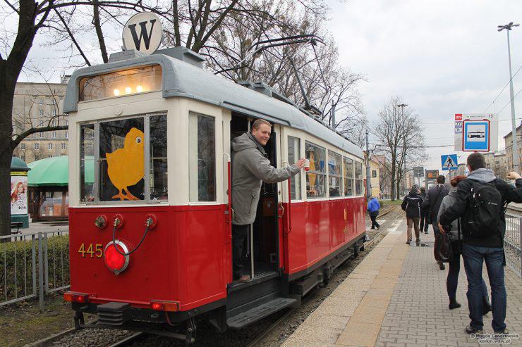 Zabytkowe tramwaje w poniedziałek wielkanocny