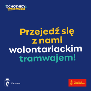 wolontariacki tramwaj - grafika