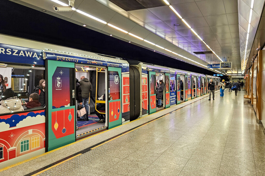 świąteczne metro