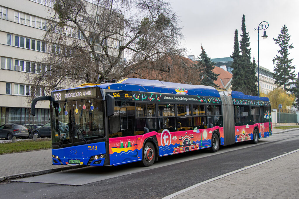 świąteczny autobus